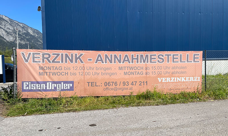 Verzinkung